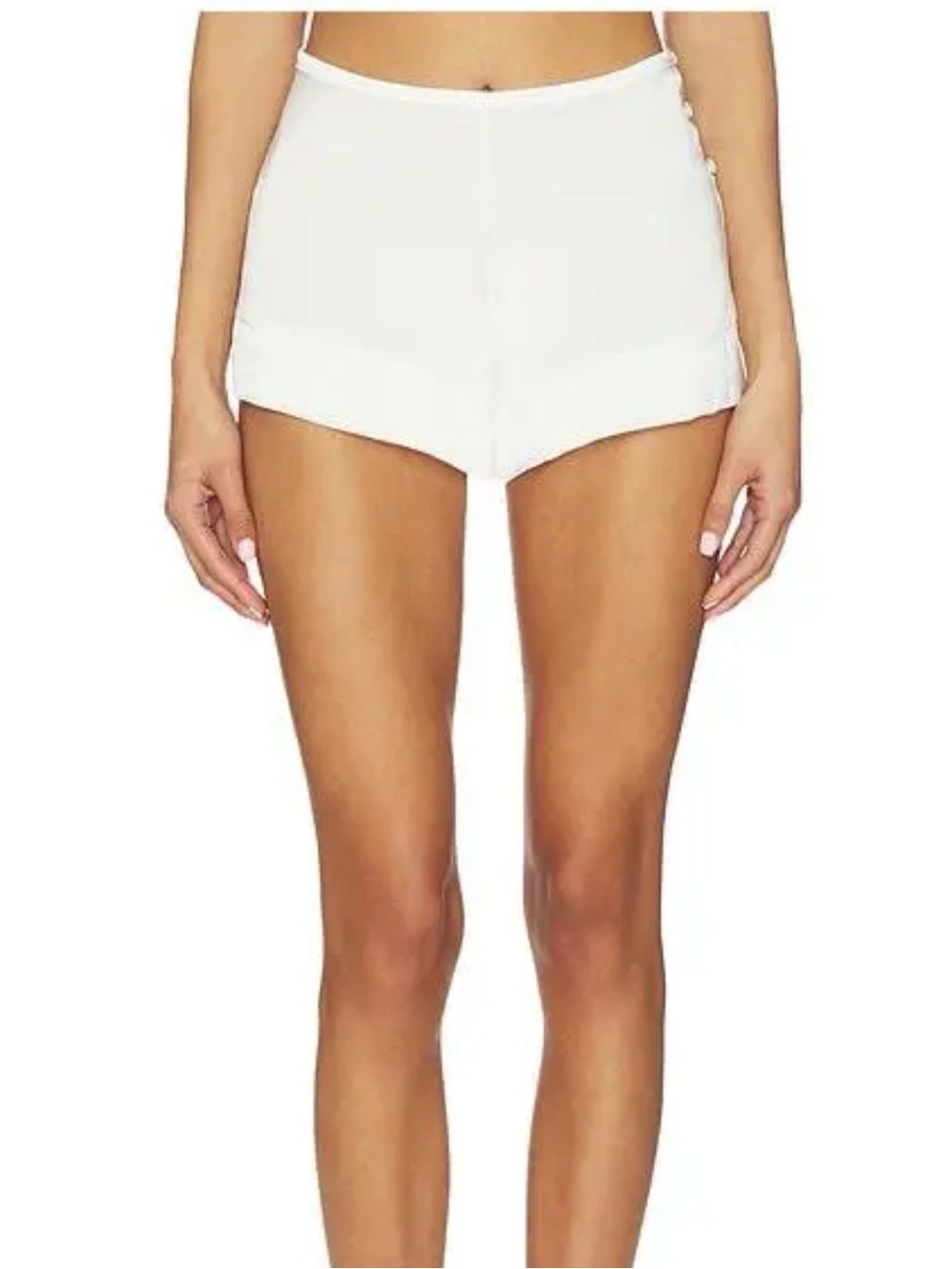 Kat The Label Billie Shorts- Ivory